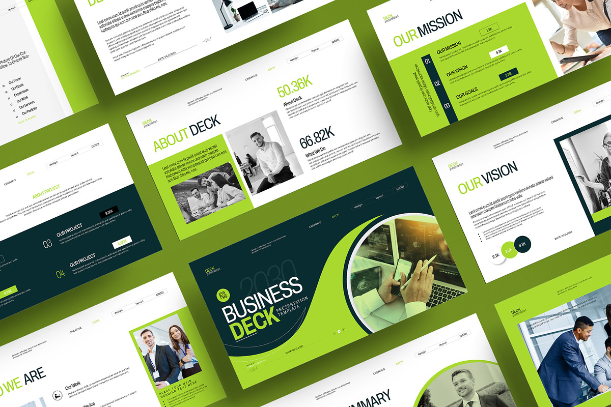 Business Deck Presentation Template