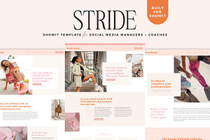 Showit Template for Marketers