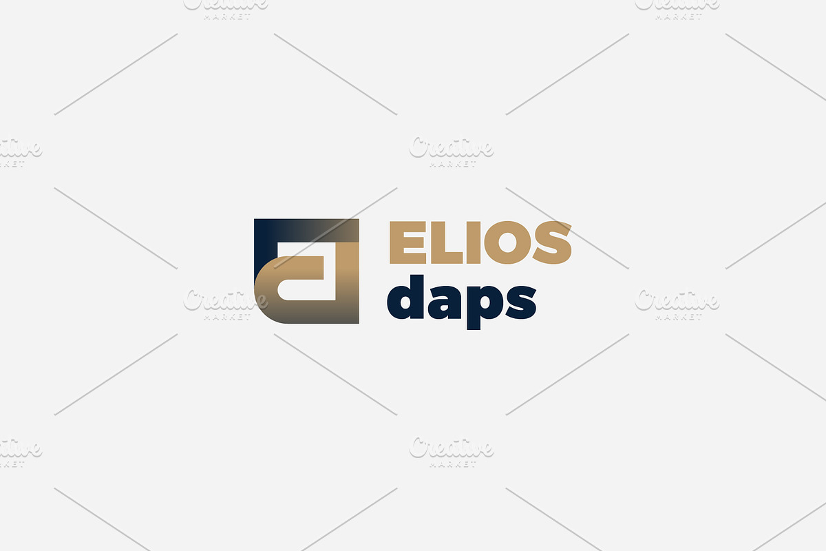 ED monogram logo, a Branding & Logo Template by MuzaInspires (Photo 1 of 5)
