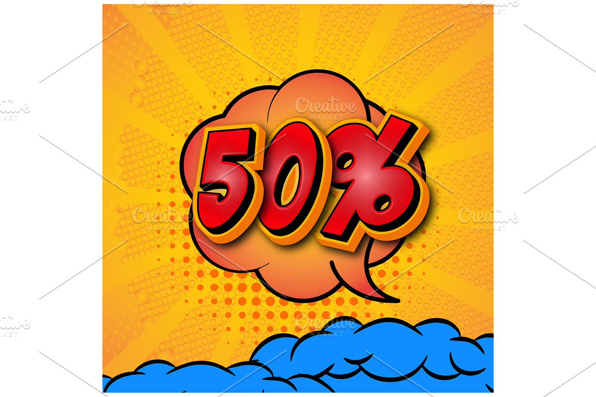 Comic Art Background Design Vector, a Background Graphic by TrueVector