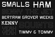 SANDLOT — 5 Vintage Athletic Fonts, a Font by Millieangelo (Thumbnail 5 of 6)