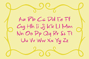 PGR Nougat - Quirky Handwritten Font, a Handwritten Font by Pikgura (Thumbnail 3 of 6)