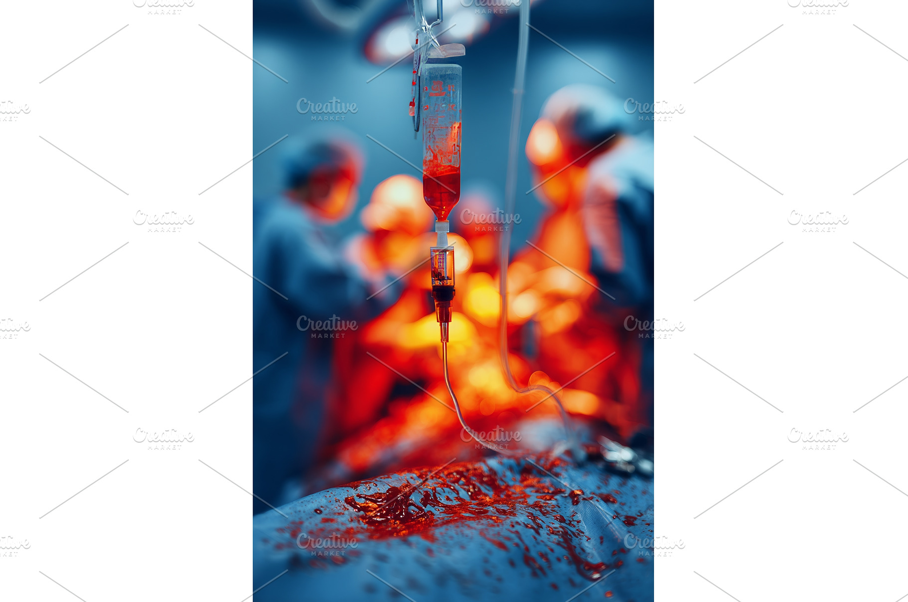 The modern hospital has a defocused, a Health & Medical Photo by ZinetroN