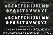 Zumba Tribal Font Duo, a Font by Katrinelly (Thumbnail 3 of 9)