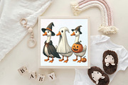 Boo Ghost Goose PNG Halloween, an Illustration by CraftArtStudio (Thumbnail 4 of 4)