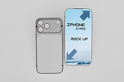 iphone 17 pro, an iPhone Mockup by kebunmockup (Thumbnail 5 of 5)
