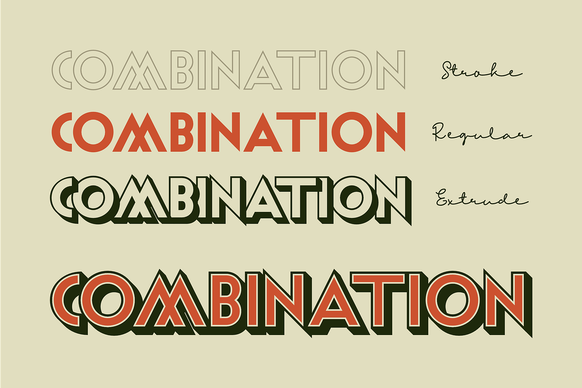 Dagisco Grande, a Sans Serif Font by ahweproject (Photo 4 of 22)