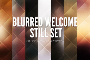 Blurred Service Screens Set