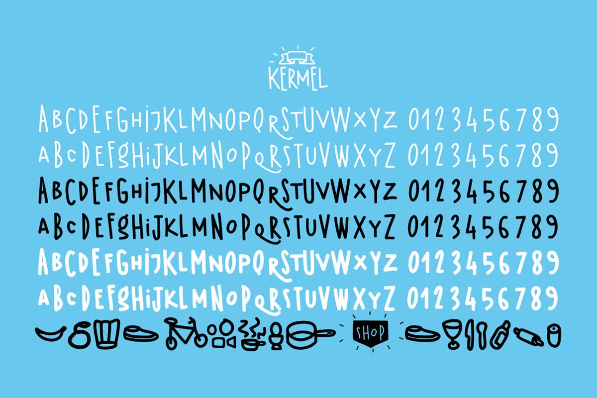 Kermel, a Handwritten Font by La Boite Graphique (Photo 4 of 4)