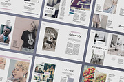 Hasia - Lifestyle Magazine, a Magazine Template by bilmaw creative (Thumbnail 2 of 10)