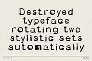 Bullet Sans TM – Rough Boy, a Sans Serif Font by Type Mania (Thumbnail 2 of 10)