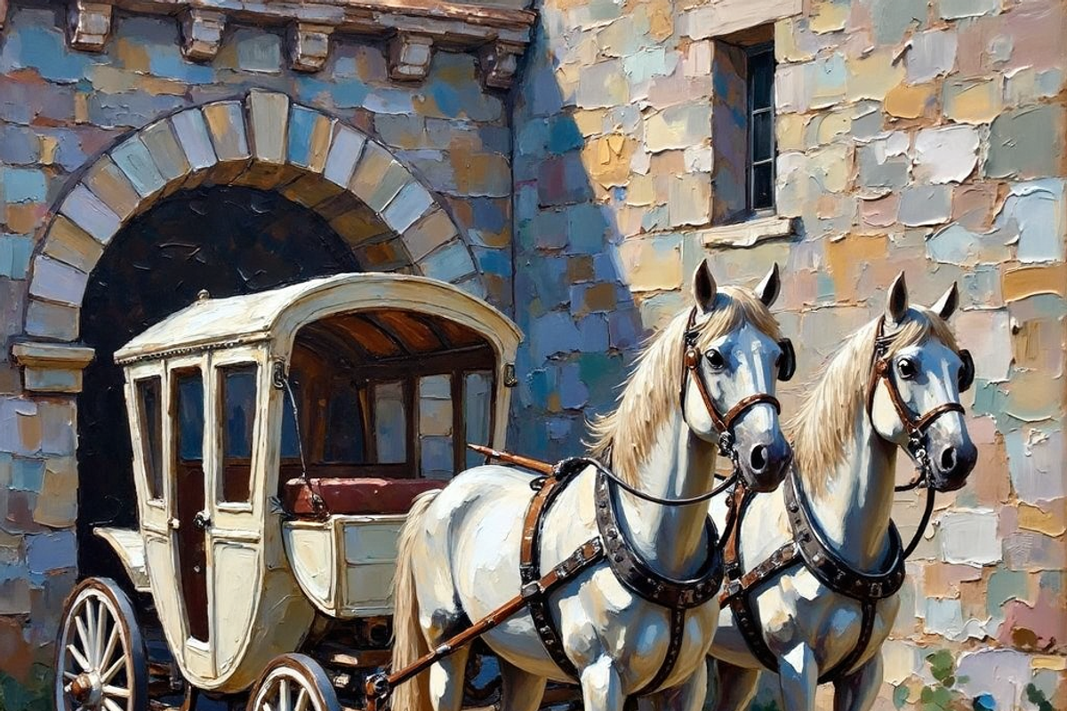 Royal Carriages, Horse Carriages, a Transportation Illustration by PLUM&FIGS (Photo 17 of 21)