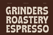 SFC Grina - Chunky Display Font, a Sans Serif Font by Skilline Supply Co. (Thumbnail 5 of 8)