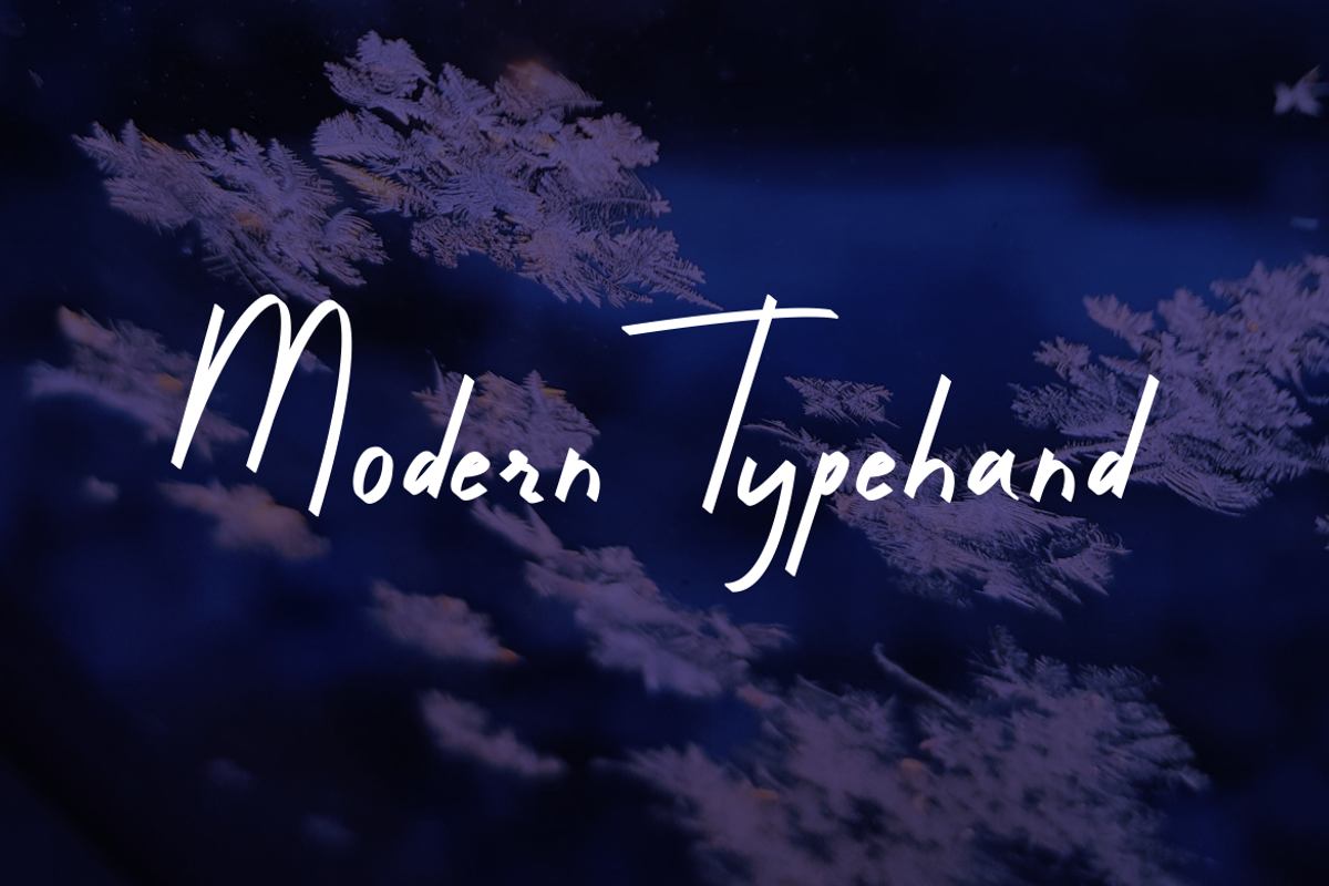 The Typehand - Font, a Handwritten Font by artchiles_design (Photo 3 of 5)