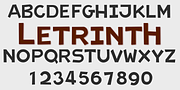 Letrinth, a Handwritten Font by Ingrimayne Type (Thumbnail 1 of 5)