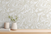 Beige Liquid Texture, a Pattern Graphic by MalyskaStudio (Thumbnail 3 of 4)