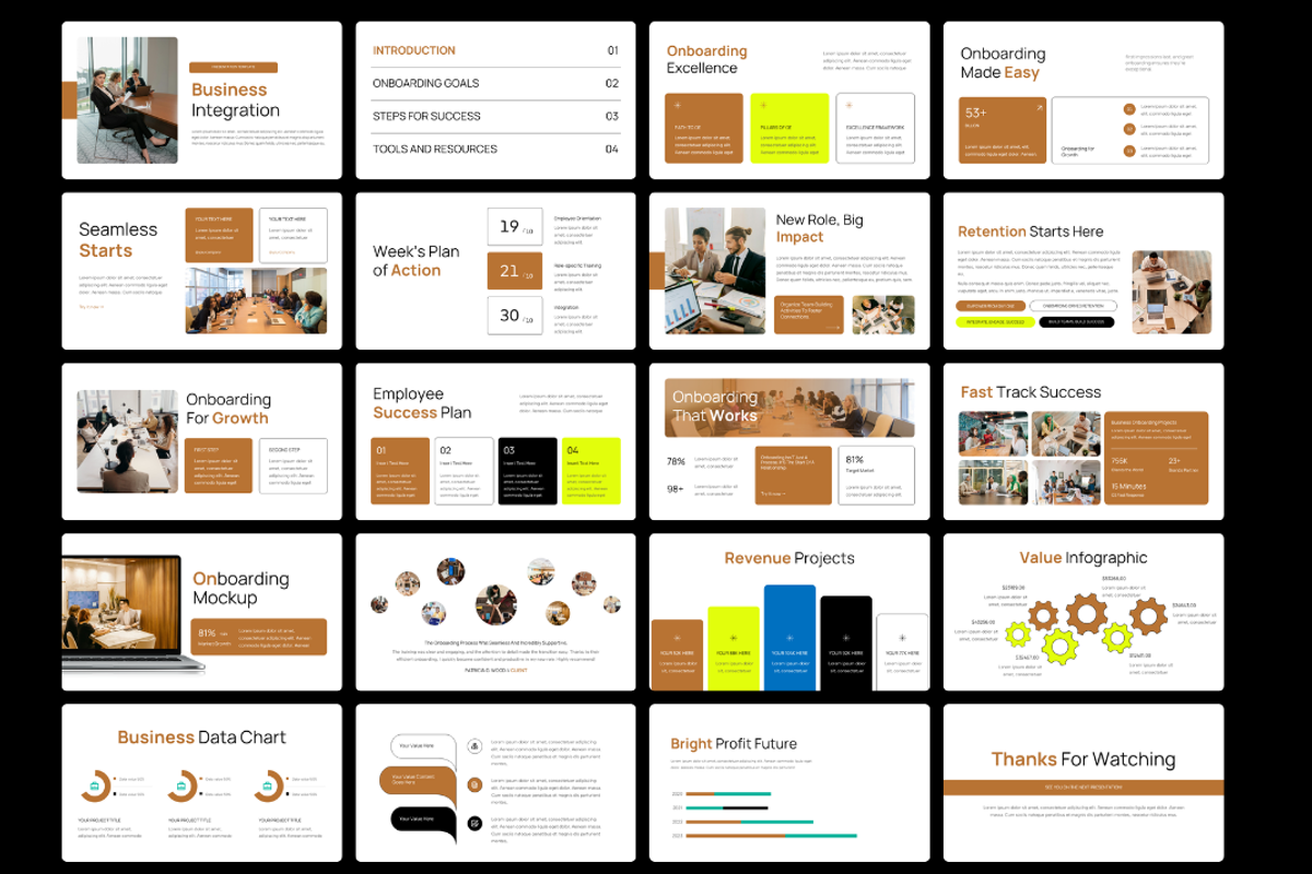 On Boarding - Business Presentation, a Presentation Template by Hammad Arif (Photo 2 of 2)