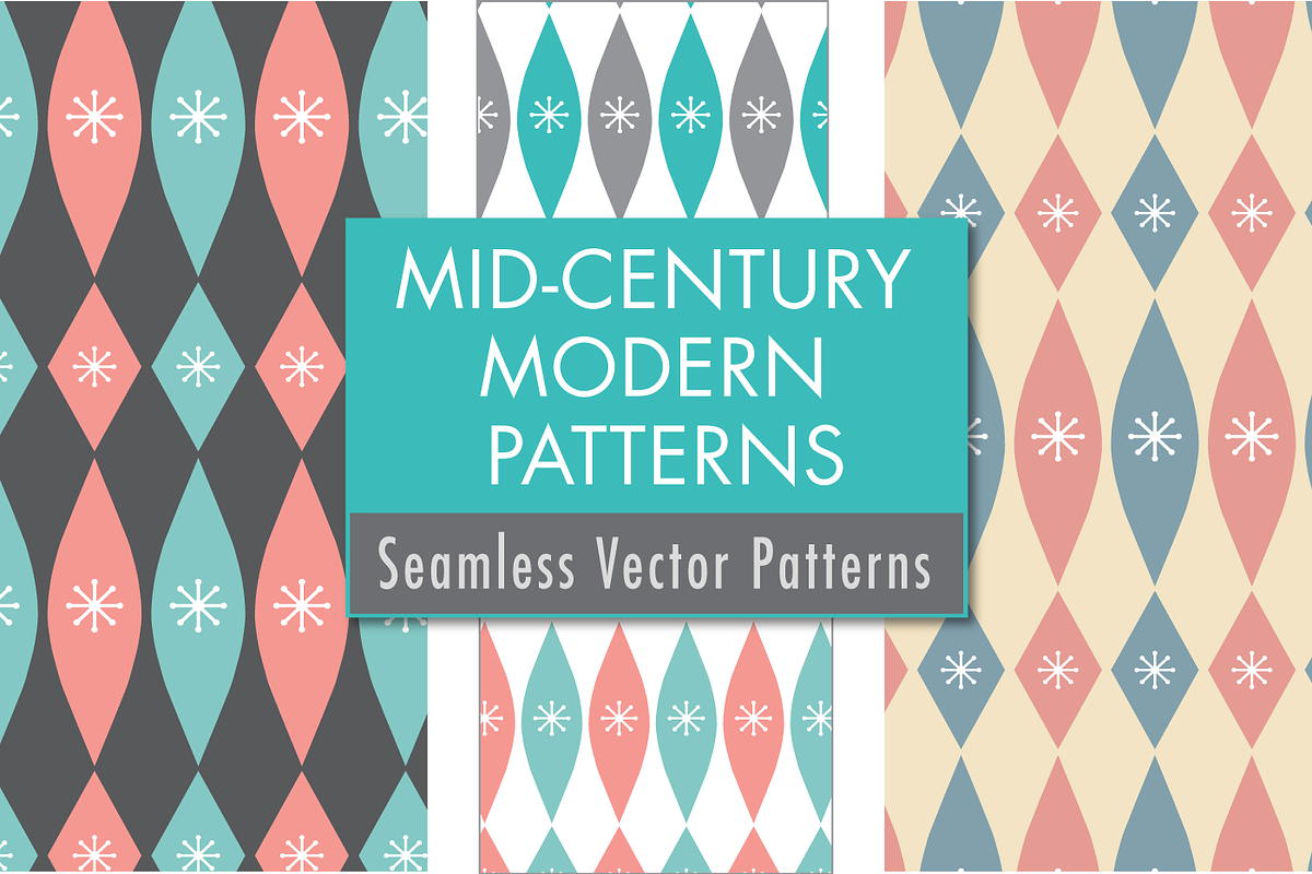 Midcentury Modern Retro Design Kit, a Pattern Graphic by Pacific Modern Art (Photo 36 of 89)