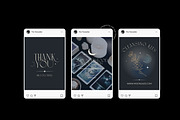 Midnight Sky Instagram Post Template, a Social Media Template by Hell Yeah Designs (Thumbnail 4 of 10)