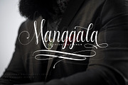 Santhana Calligraphy, a Script Font by Rochart (Thumbnail 8 of 12)