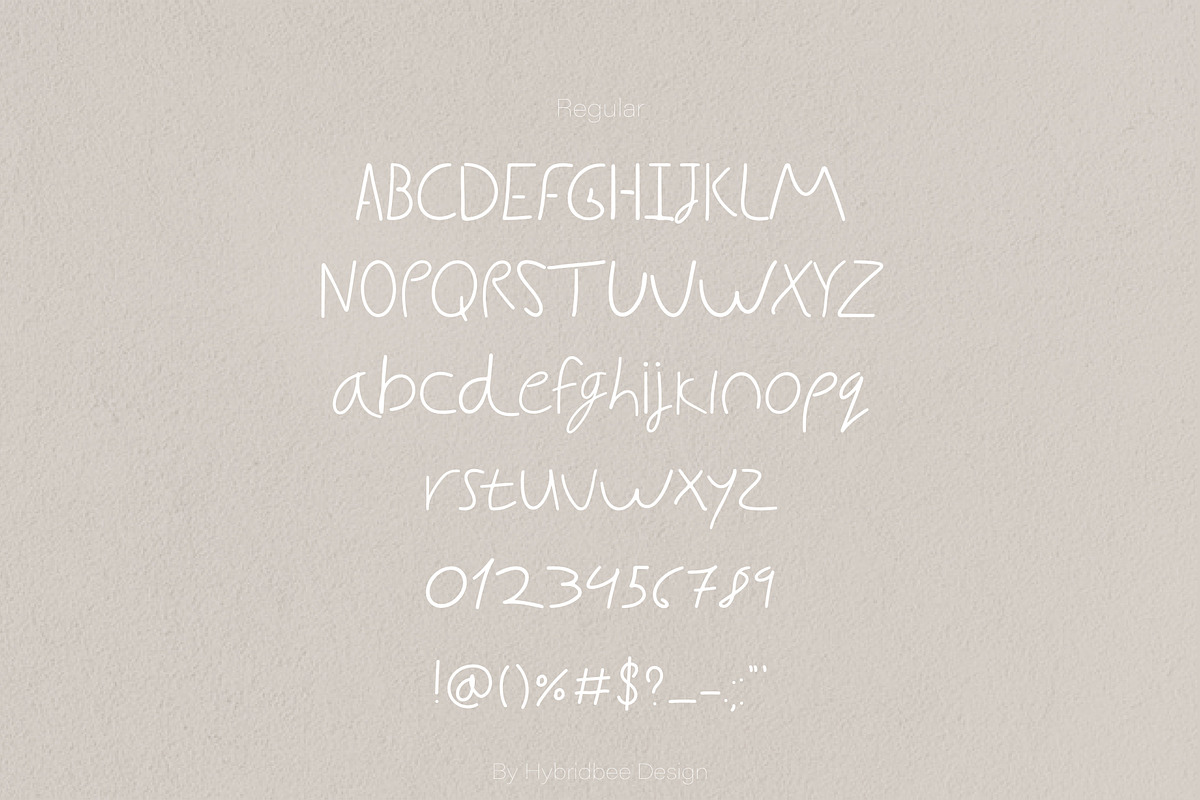 SWEET BIRDY – Handwritten Font, a Script Font by Hybridbee Design (Photo 3 of 10)