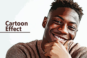 Cartoon Photo Effect, a Layer Style Add-On by studiogstock