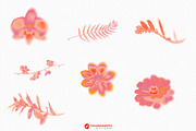 Blurry Florals Abstract Graphics, a Texture Graphic by Youandigraphics (Thumbnail 11 of 12)