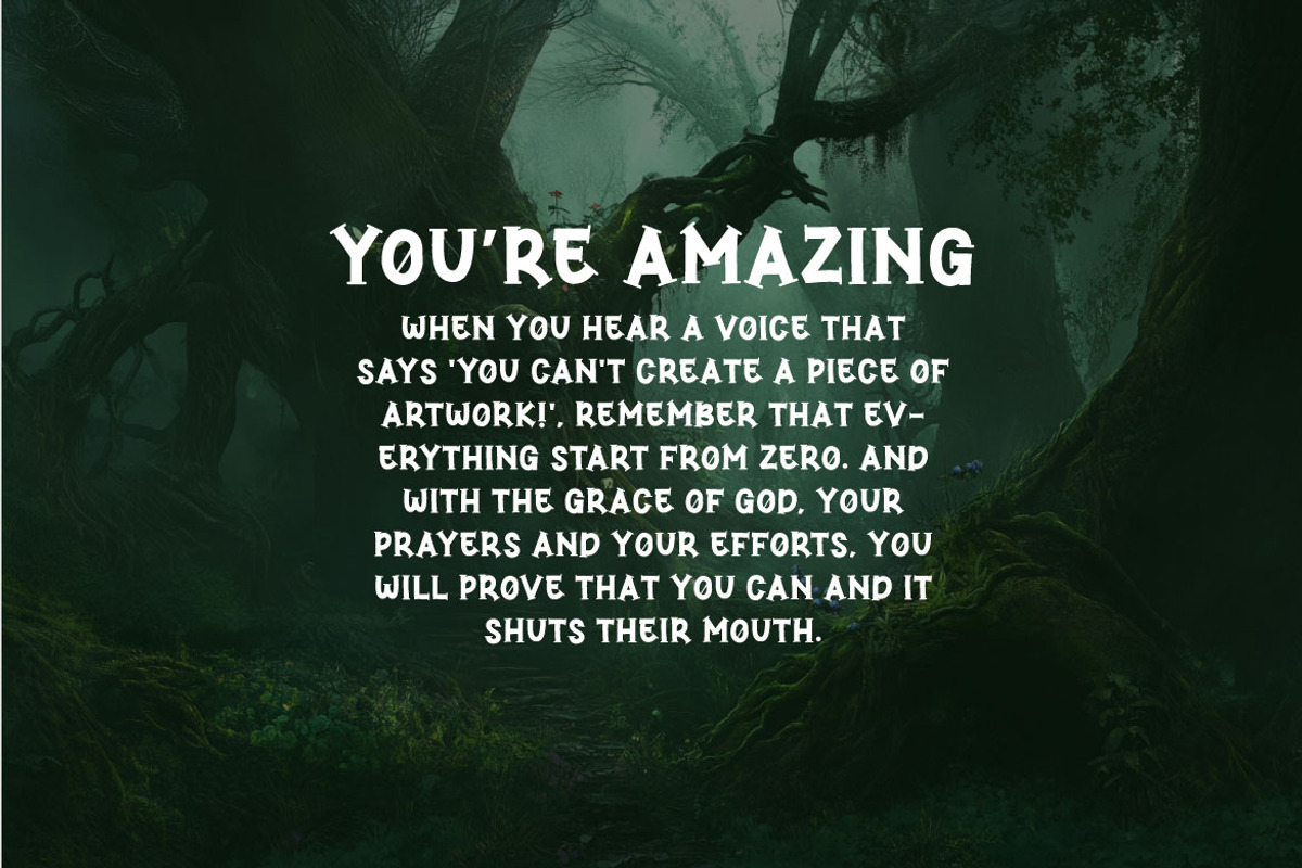 Artmospher Handwritten Display Font, a Handwritten Font by Mightyfire (Photo 2 of 4)