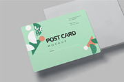 5 x 7 Inches Post Card Mockups, an Advertising Mockup by megostudi0 (Thumbnail 5 of 6)