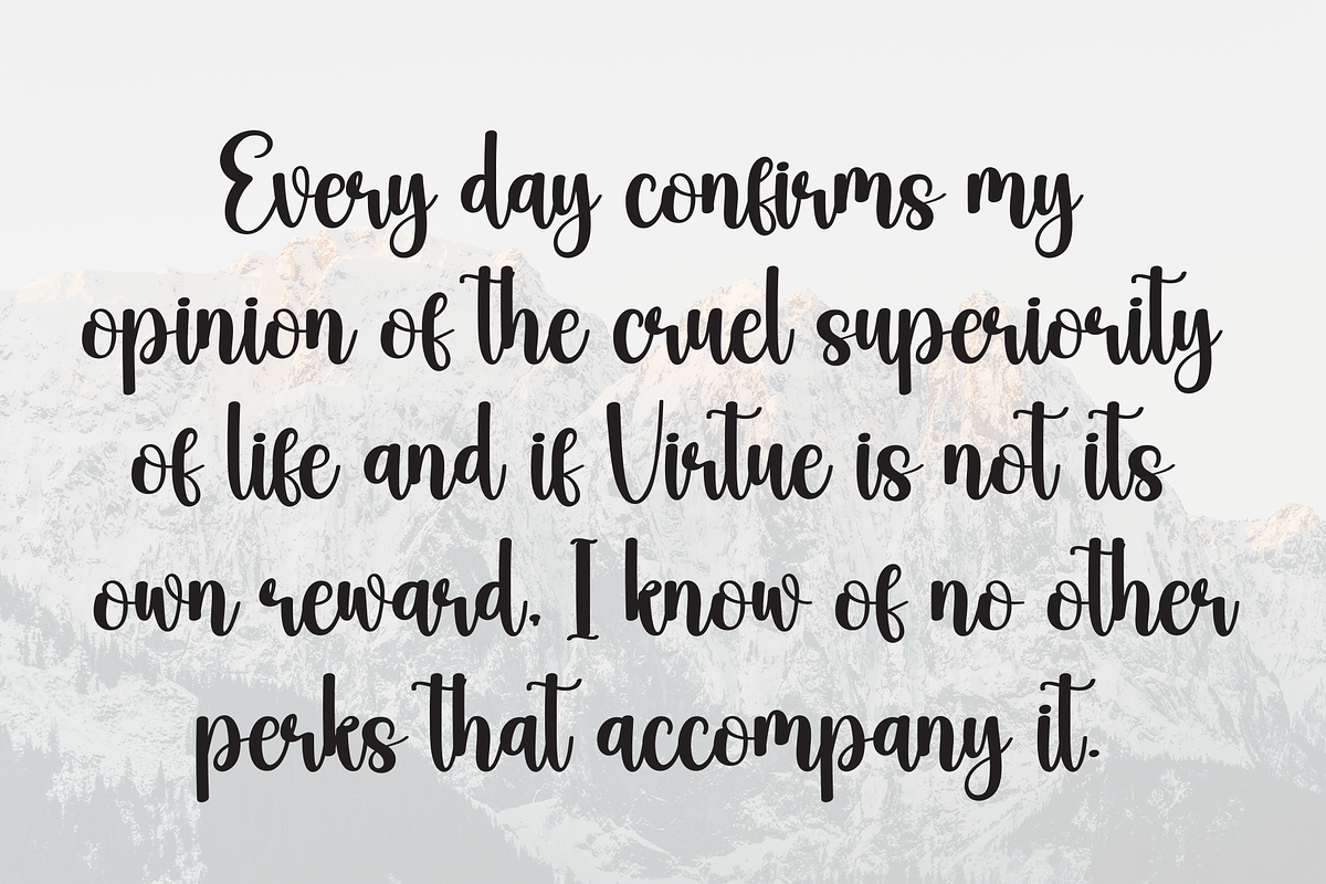 Beautiful | Script Font, a Handwritten Font by Scratchones (Photo 6 of 9)