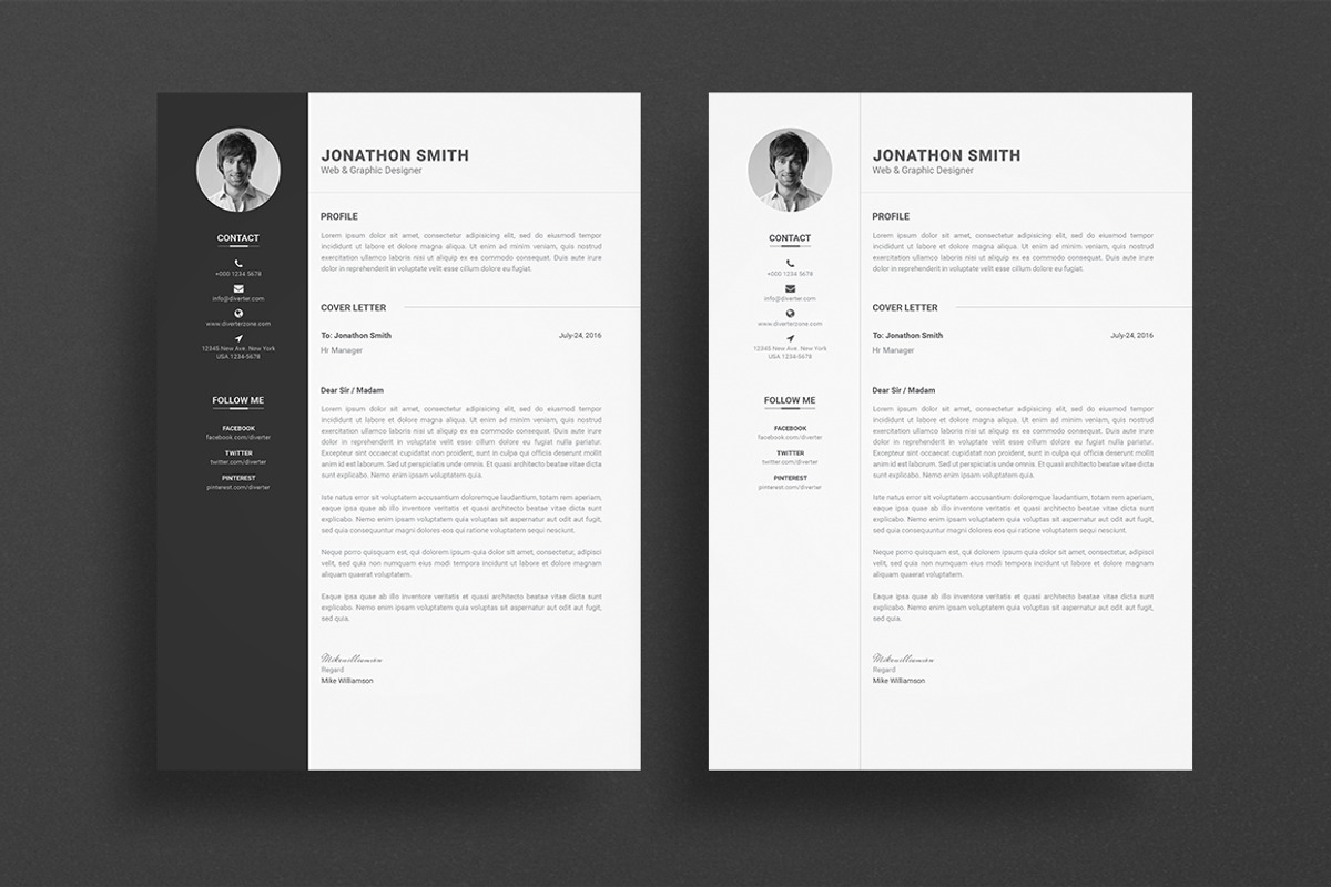 Resume/CV, a Resume Template by Diverter (Photo 4 of 5)
