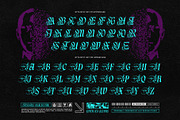 Vandals Blackstar Typeface, a Blackletter Font by alit design (Thumbnail 10 of 20)
