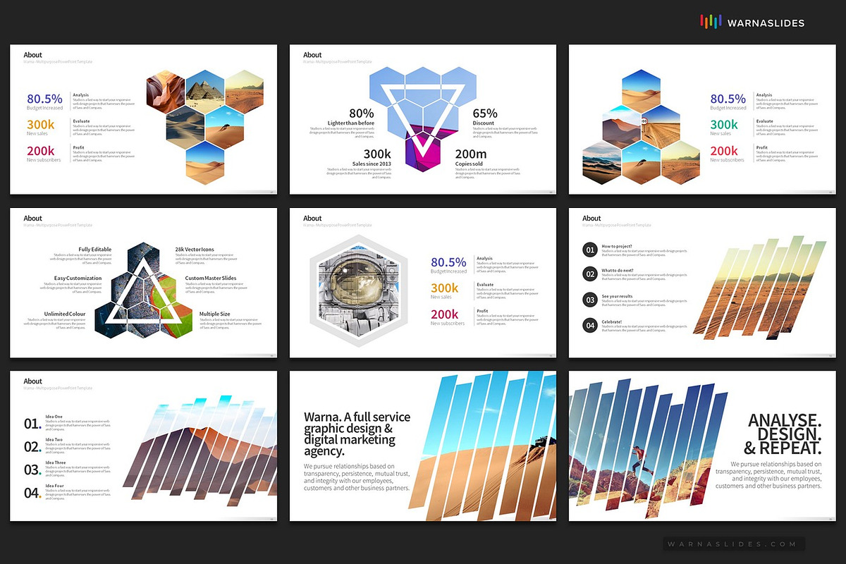 Company Profile PowerPoint Templates, a Presentation Template by Warna Works (Photo 17 of 36)