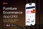 Kasa - Furniture Ecommerce UI Kit, an UI Kit Template by Rafiq | YDN (Thumbnail 1 of 6)