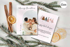 DIY Photo Collage Christmas Card-C3