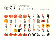 Modern Folk | Wall Art Creator, an Object Graphic by Leleka.Store (Thumbnail 14 of 20)