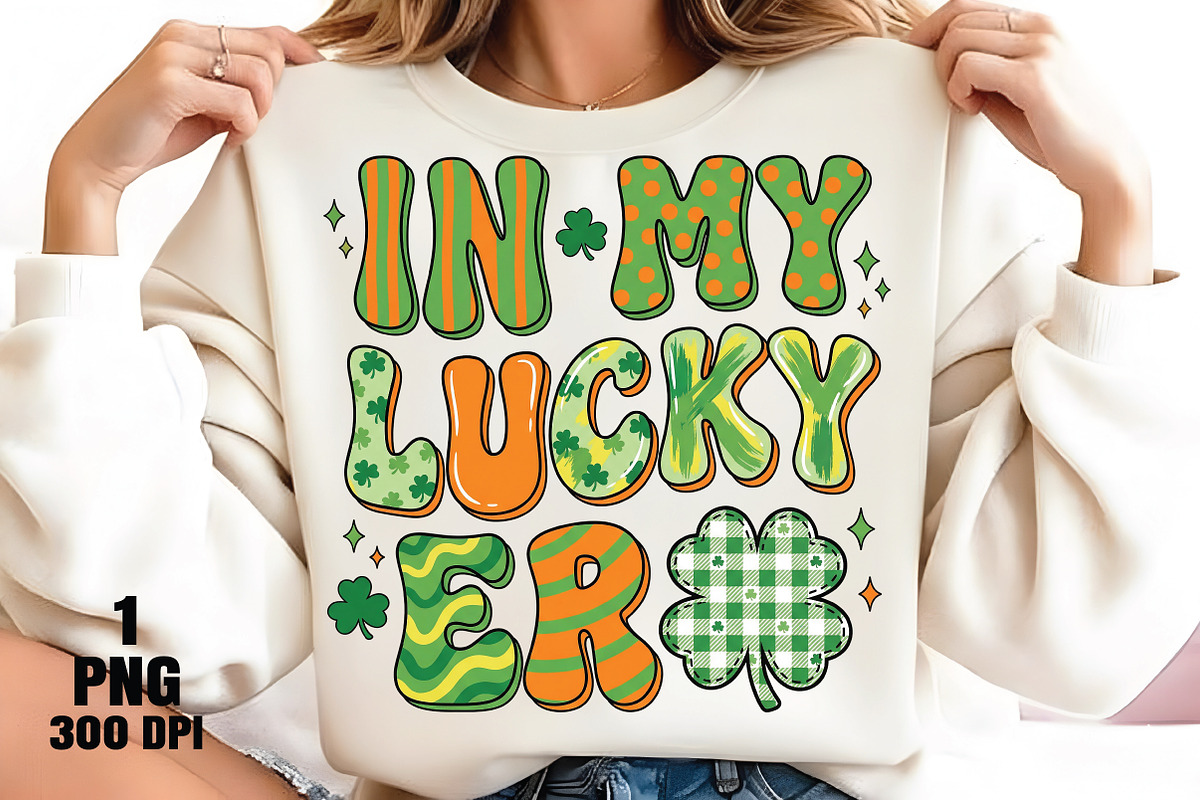 In My Lucky Era St Patrick's Day PNG, an Illustration by Daily.Designs (Photo 2 of 5)