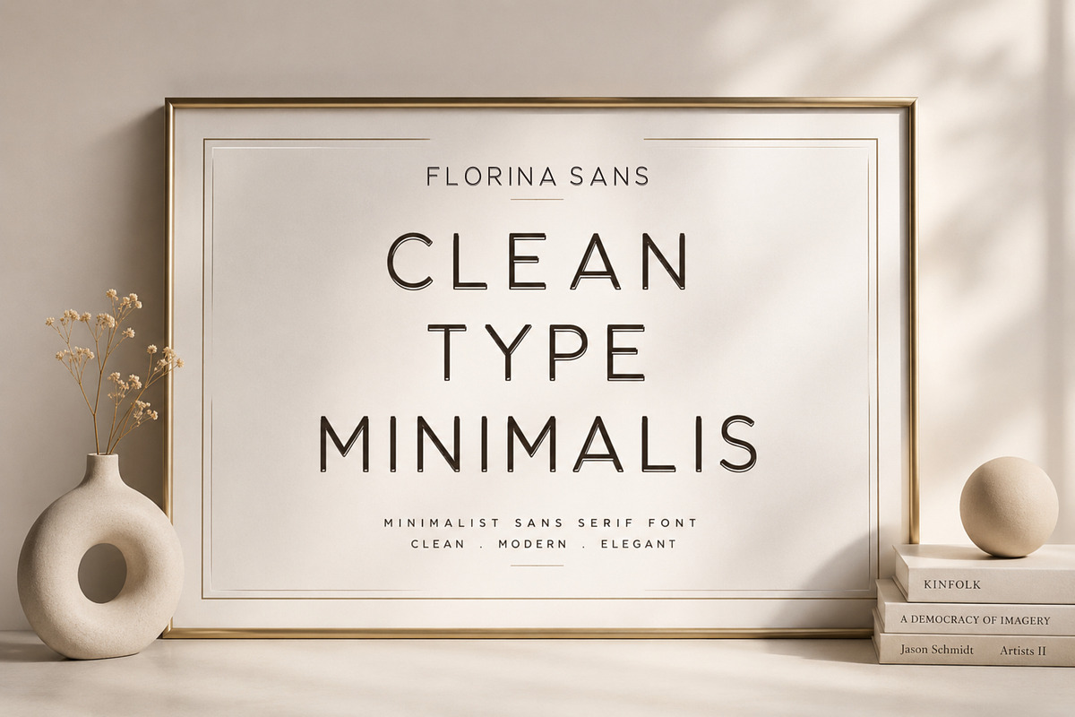 Florina Sans – Elegant Art Deco, a Sans Serif Font by Limited.studio (Photo 3 of 7)