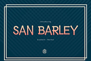 San Barley, a Font by Heroglyphs Studio (Thumbnail 1 of 4)
