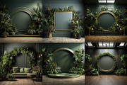24 Green Room Backdrops, a Background Graphic by Charlie Graphics (Thumbnail 3 of 5)