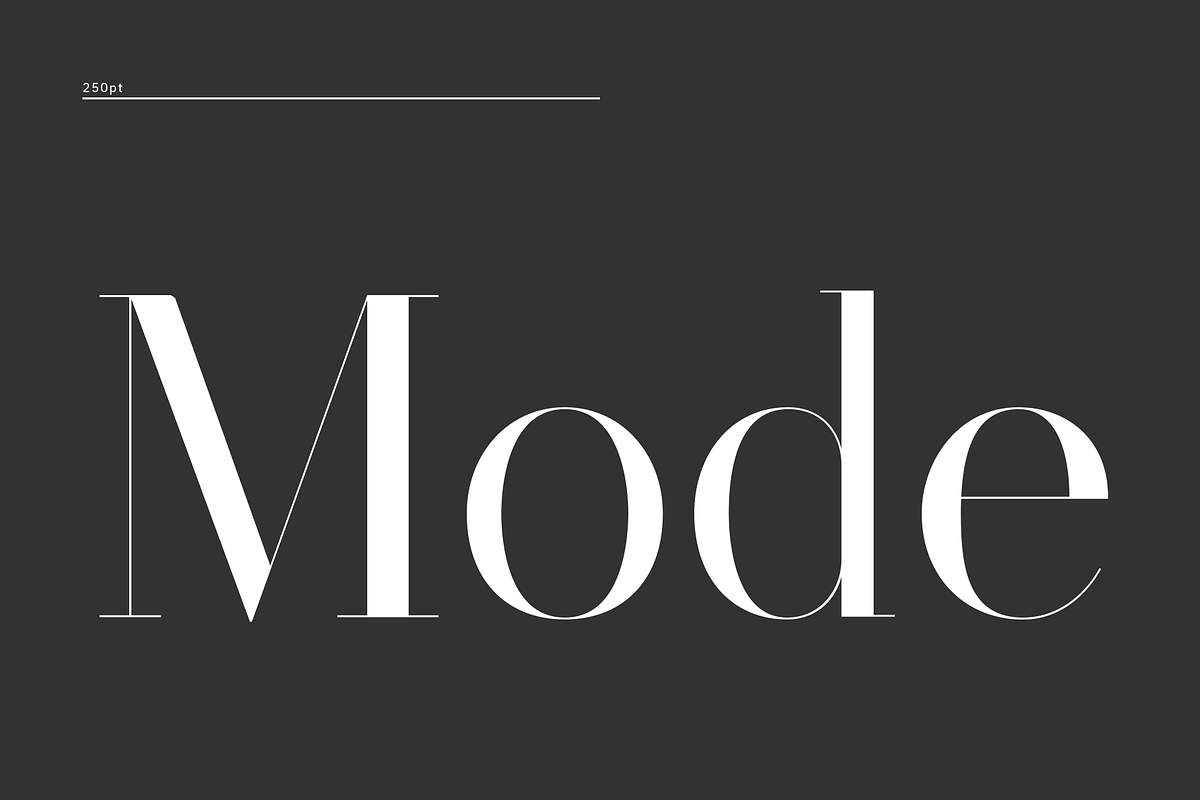 Comte Typeface preview 4