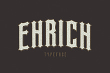 Ehrich Display Typeface