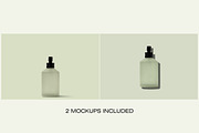 Frosted Spray Bottle Mockup, a Packaging Mockup by Copal (Thumbnail 2 of 14)