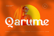 Qarume || Modern Clean Sans Serif, a Sans Serif Font by Ermedia Studio (Thumbnail 1 of 10)