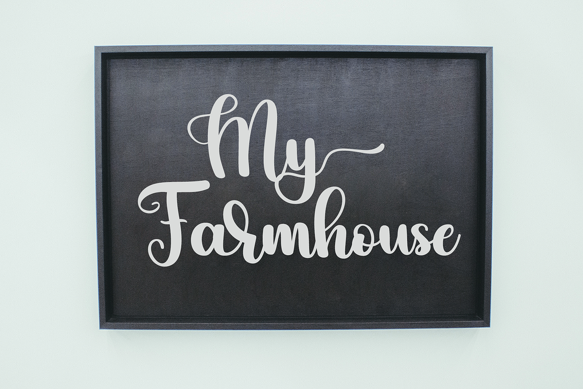 marryou a script with elegant swash, a Script Font by BearyType Studio (Photo 7 of 8)