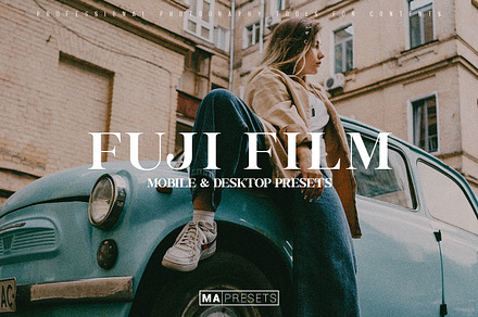 10 FUJI FILM Lightroom Presets