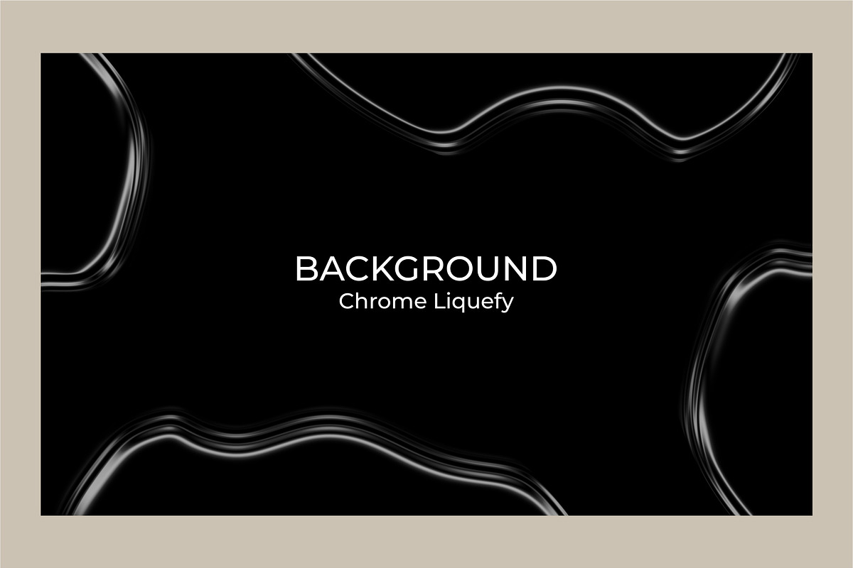 Chrome Liquefy Background Bundle, a Background Graphic by krhstd (Photo 5 of 6)