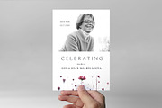 Floral Funeral Template, a Flyer Template by BrandPacks (Thumbnail 4 of 6)