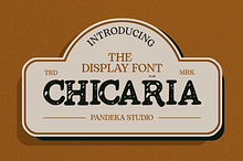 Chicaria - Vintage Display Font