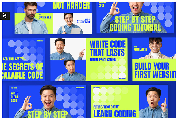 Coding Tutorial Youtube Thumbnail preview 3